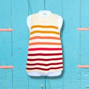 Lucky Brand | NWOT | Cute Sleeveless Pullover Ombre Sweater (SIZE S)